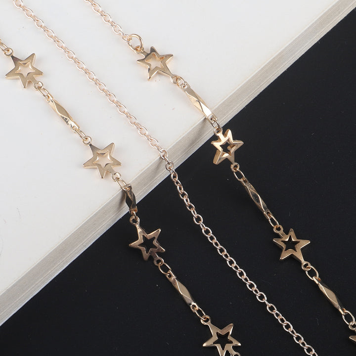 Star-Decorated Eyewear Chain Kalsten