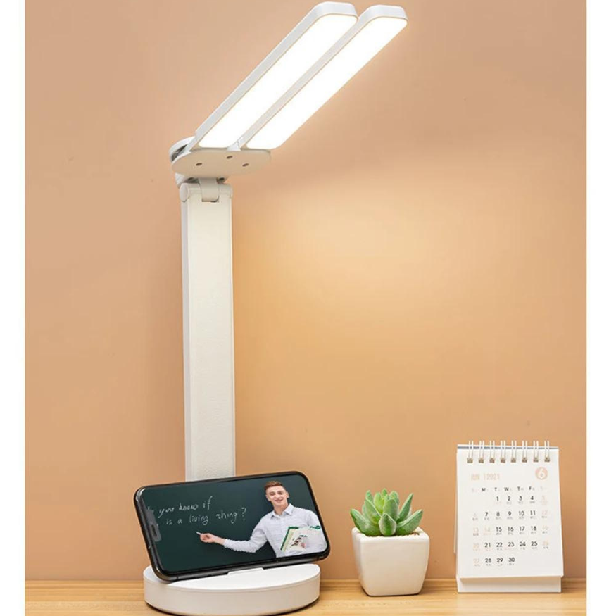 Adjustable Reading Lamp - Rechargeable Dimmable with Phone Table | Kalsten