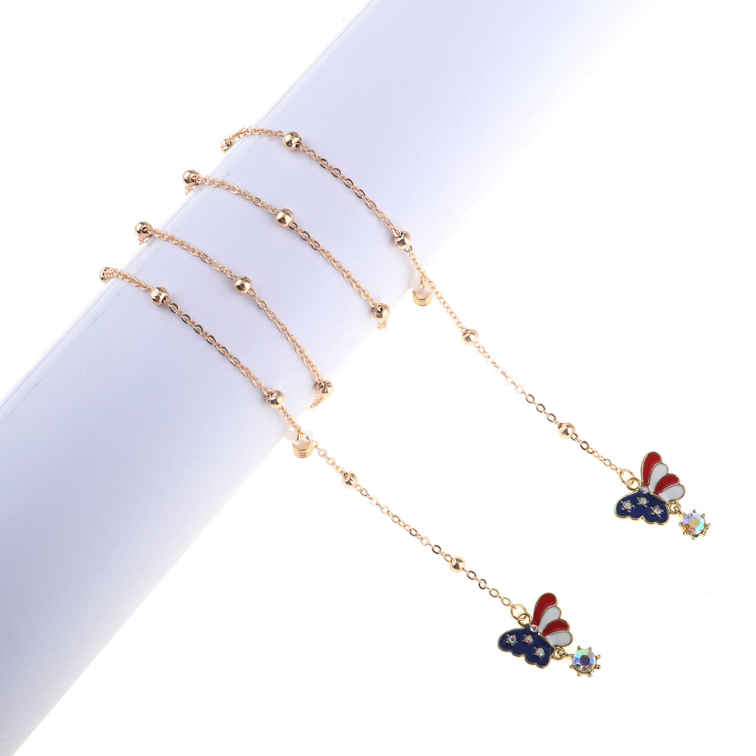 Decorative Butterfly Eyewear Chain Kalsten