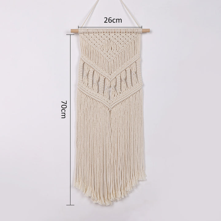 Macrame Wall Hanging with Artistic Patterns Kalsten