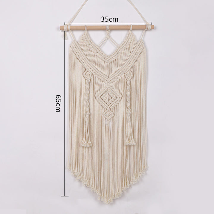 Hand-knotted wall hanging Kalsten