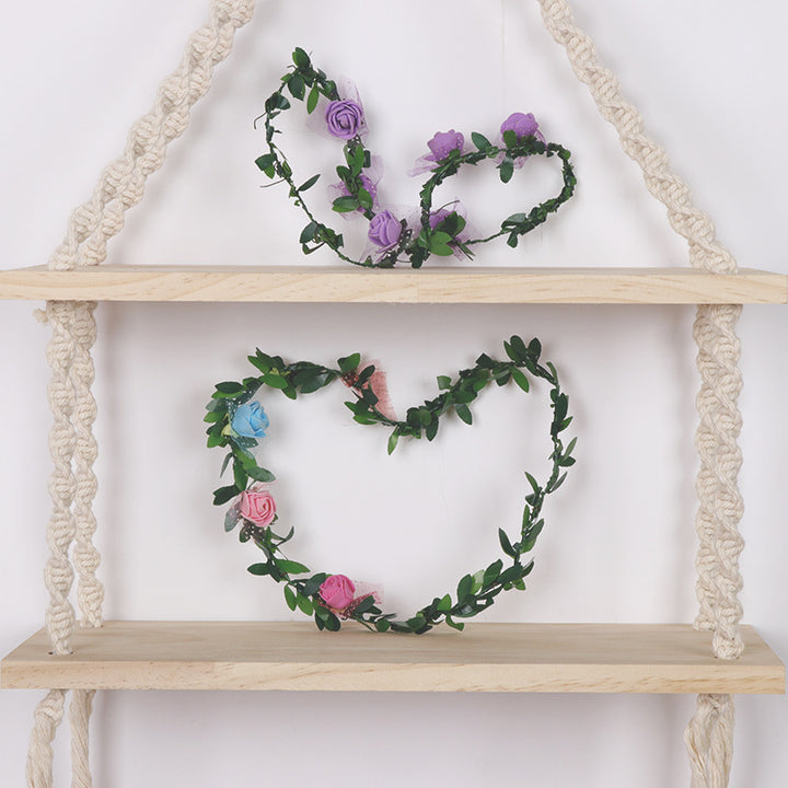 Macrame Hanging Shelf Kalsten