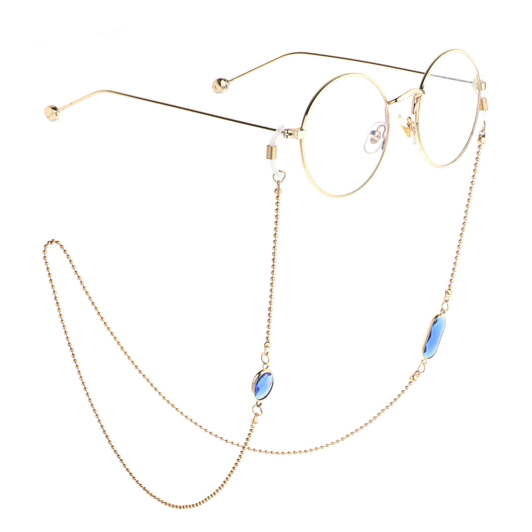 Elegant Blue Stone Necklace Kalsten