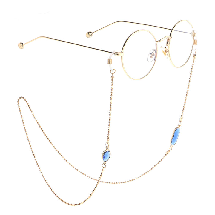 Elegant Blue Stone Necklace Kalsten