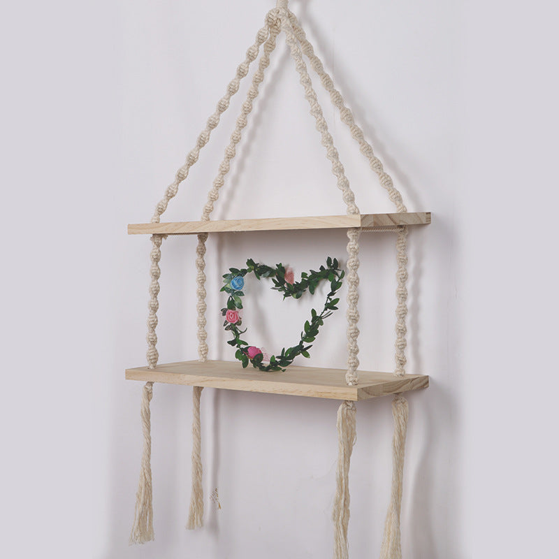 Macrame Hanging Shelf Kalsten
