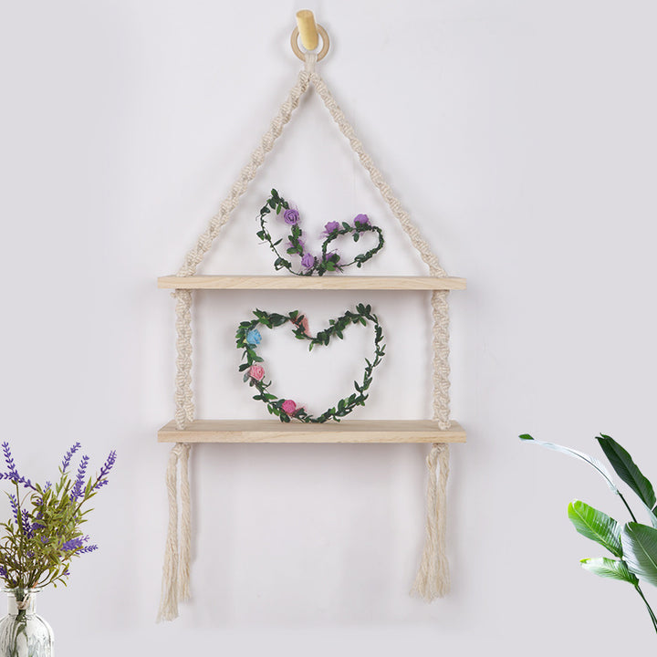 Macrame Hanging Shelf Kalsten