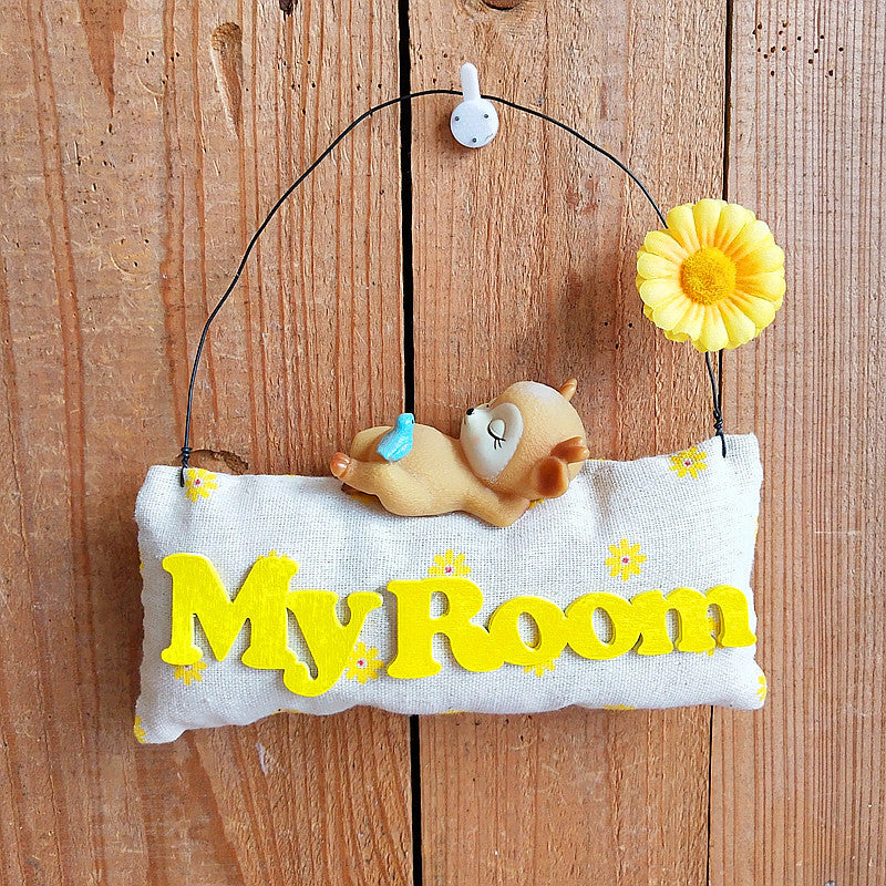 Playful Decorative Door Sign