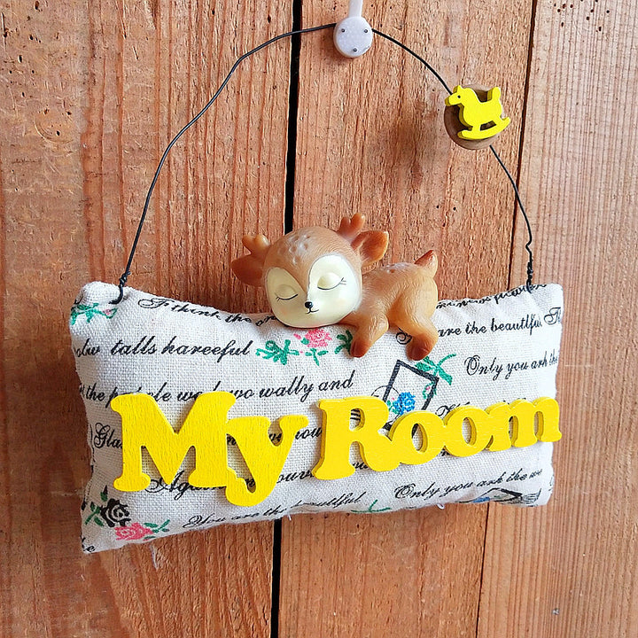 Playful Decorative Door Sign