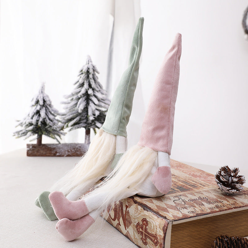 Whimsical Plush Gnome Figurine