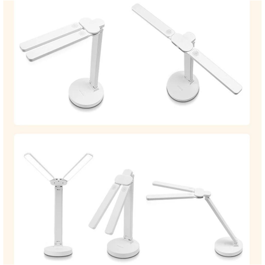 Kalsten | Adjustable Reading Lamp - Rechargeable Dimmable with Phone Table