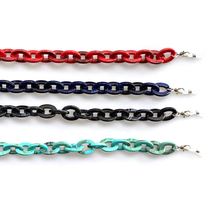 Oversized Chunky Acrylic Eyewear Chain Kalsten