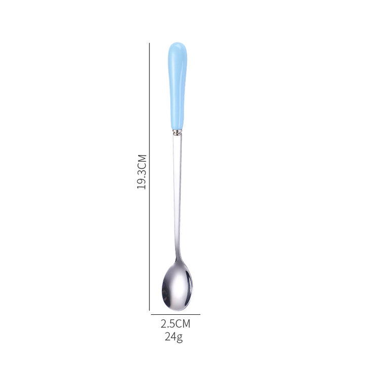 Ergonomic teaspoon with non-slip handle Kalsten