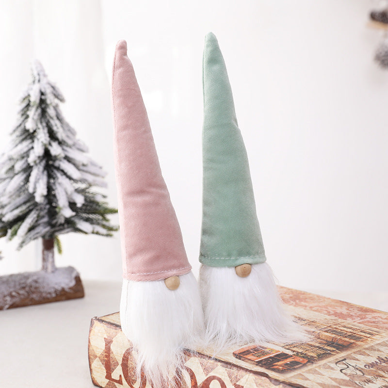 Whimsical Plush Gnome Figurine