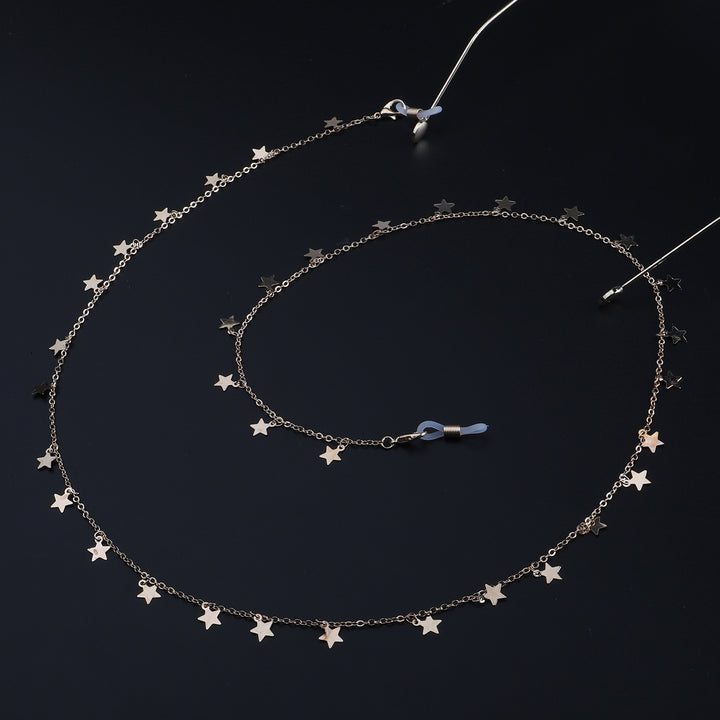Star-Decorated Eyewear Chain Kalsten
