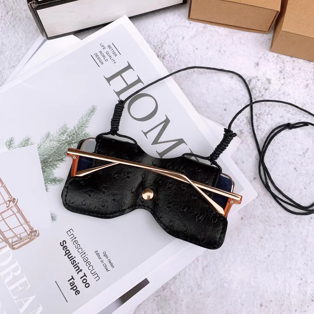 Decorative Leather Eyewear Case Kalsten