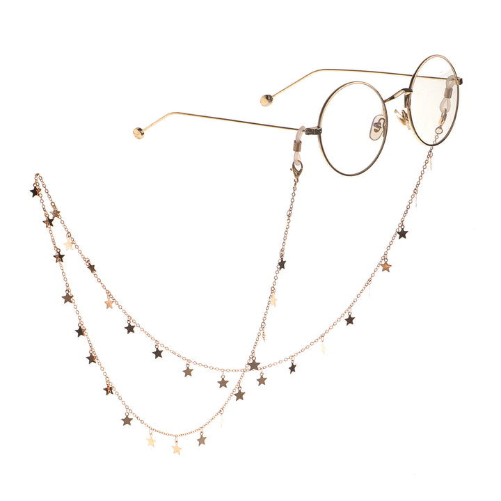 Star-Decorated Eyewear Chain Kalsten