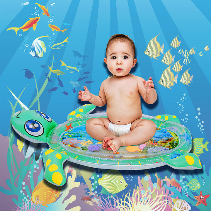Unisex inflatable playmat with marine motifs Kalsten