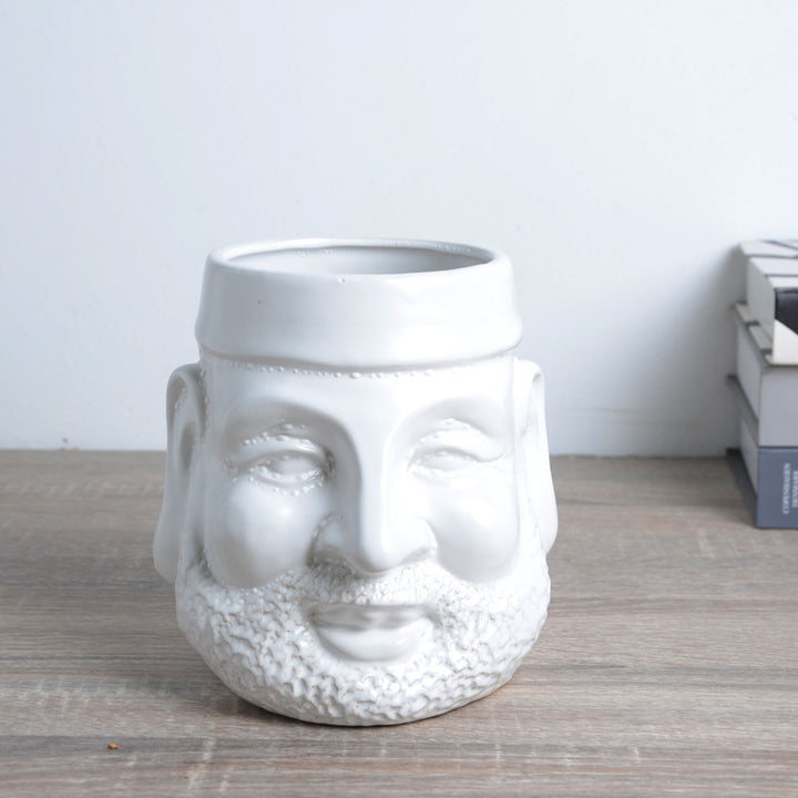Decorative Plant Pot with Face Kalsten