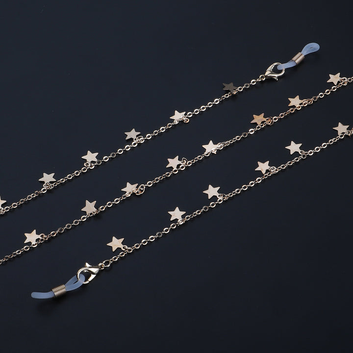 Star-Decorated Eyewear Chain Kalsten