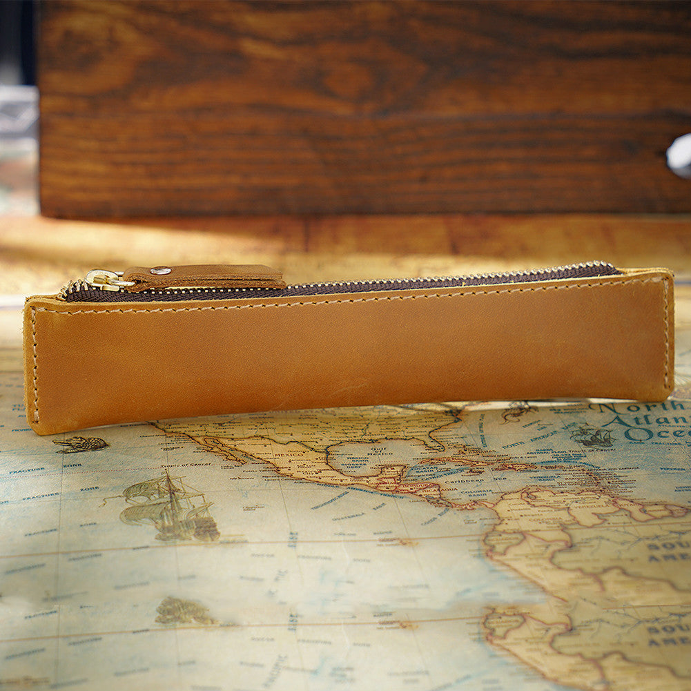 Leather Pencil Pouch
