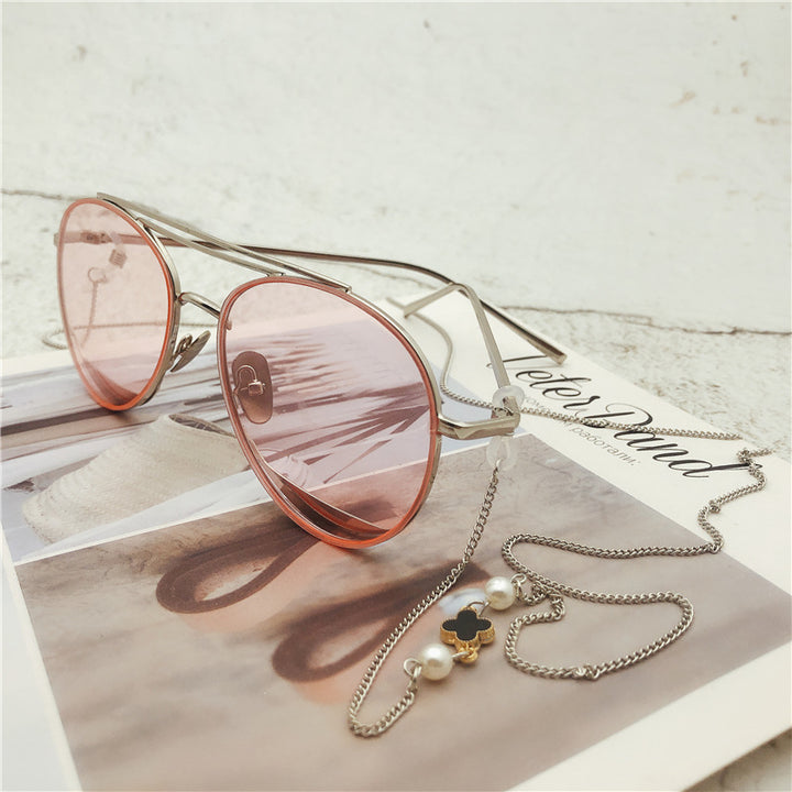 Elegant Layered Eyewear Chain Kalsten