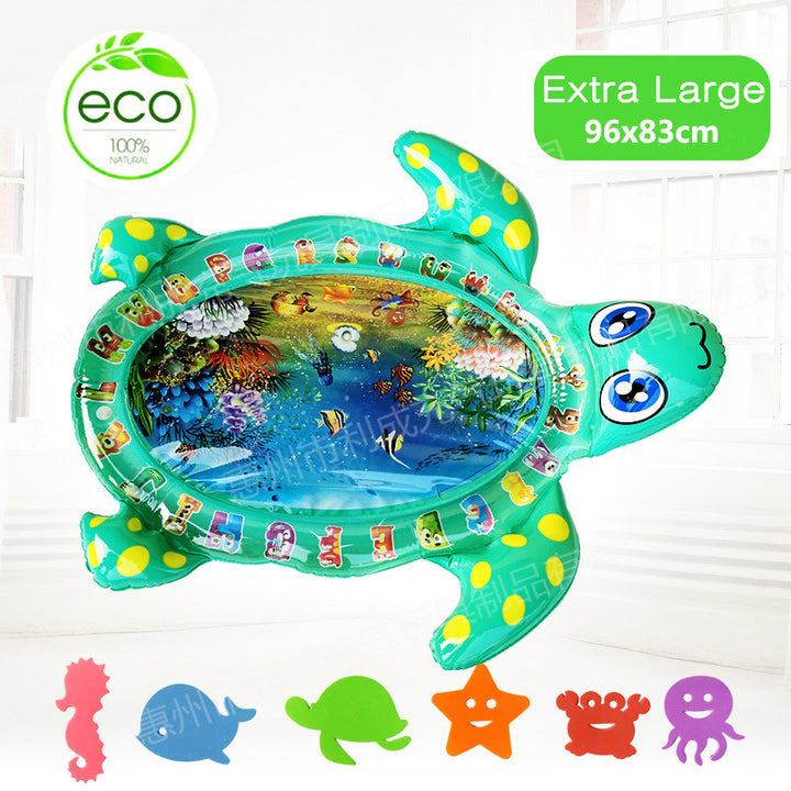 Unisex inflatable play mat with marine motifs Kalsten