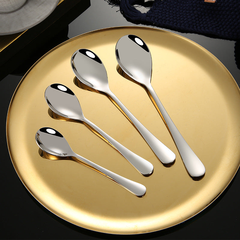 Elegant teaspoon with ergonomic design and shiny surface Kalsten