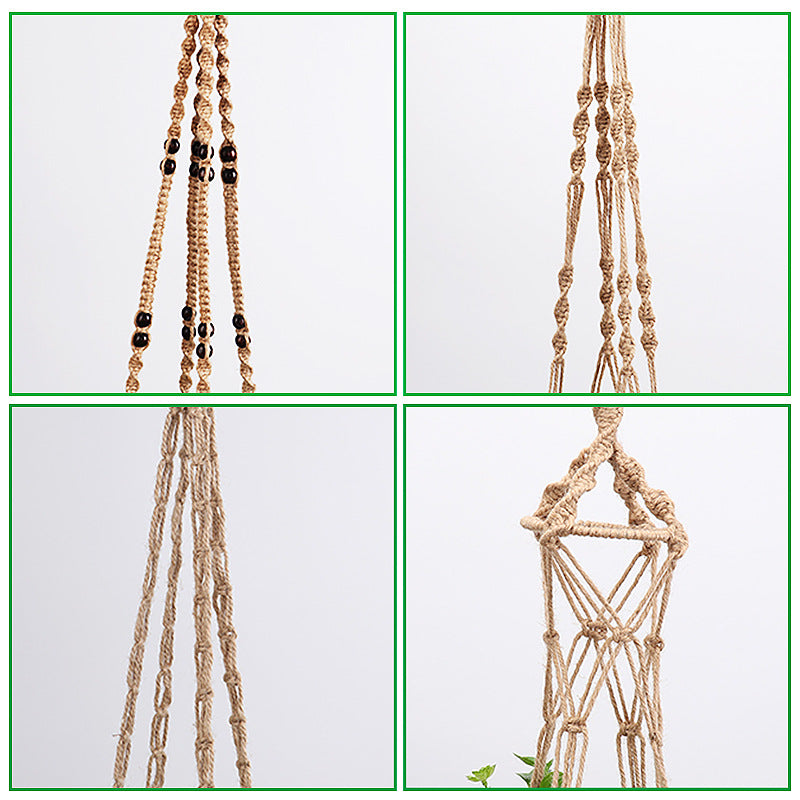 Macramé Plant Hanger with Artistic Design Kalsten
