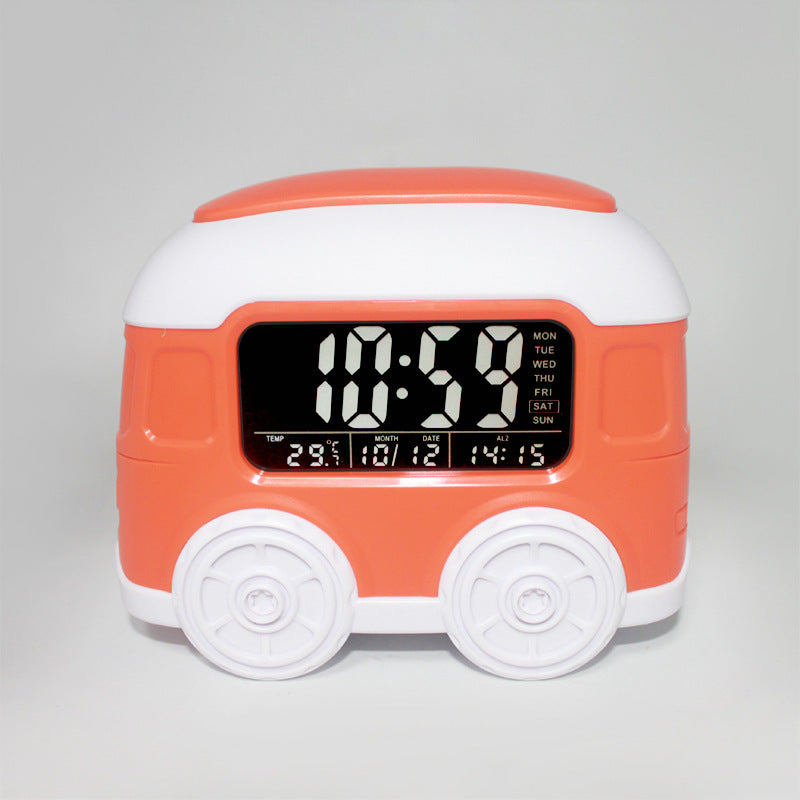 Digital Alarm Clock in Modern Bus Design Kalsten