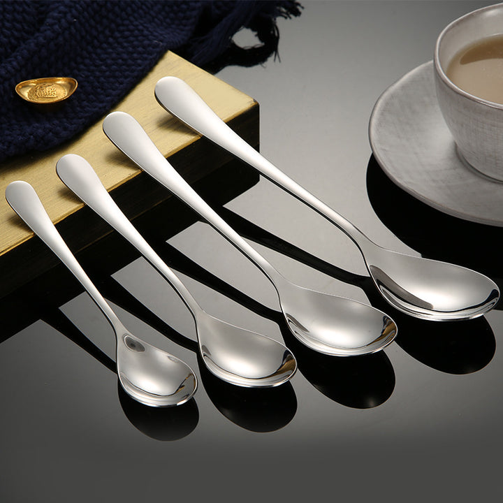 Elegant teaspoon with ergonomic design and shiny surface Kalsten