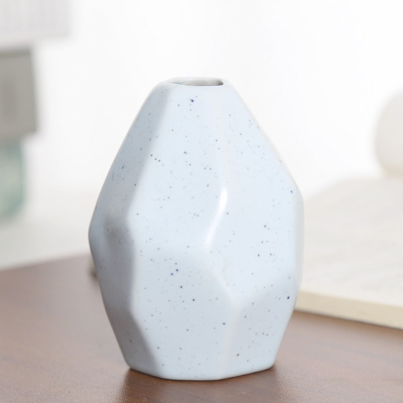 Geometric Ceramic Decorative Vase Kalsten