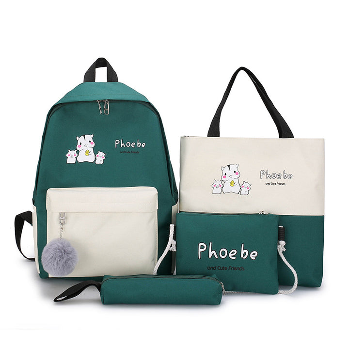 5-Piece Animal Motif Bag Set Kalsten