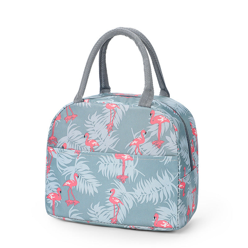 Stylish Floral Insulated Lunch Bag