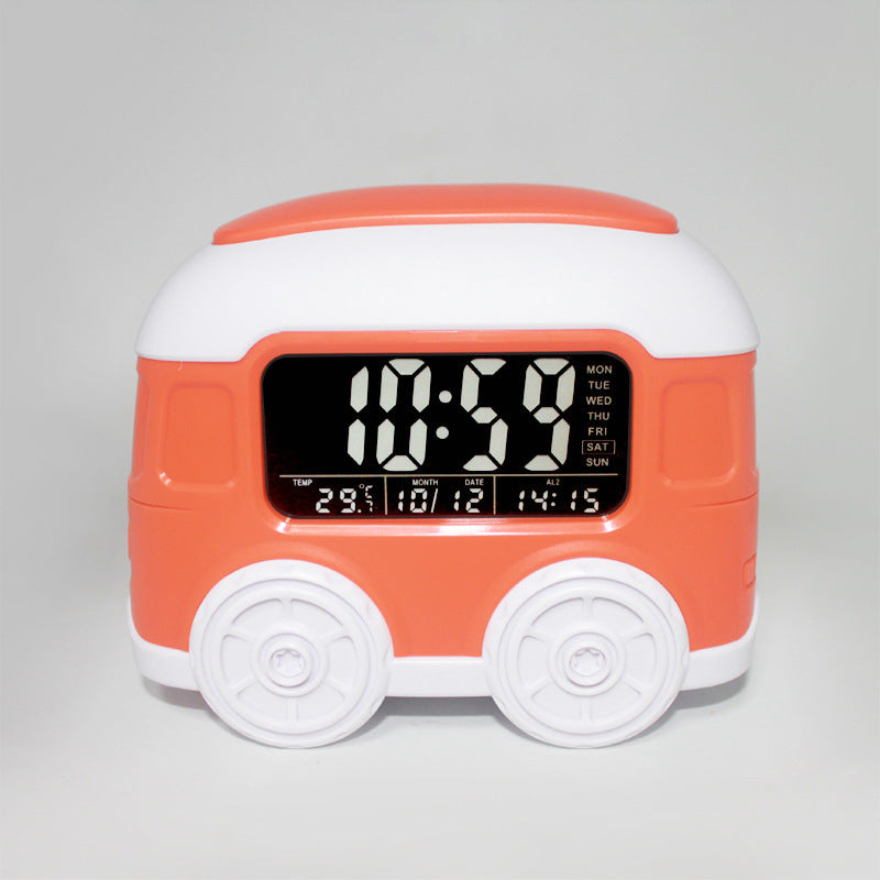 Digital Alarm Clock in Modern Bus Design Kalsten