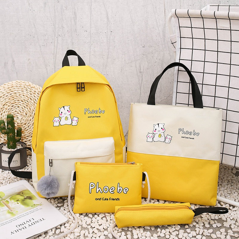 5-Piece Animal Motif Bag Set Kalsten
