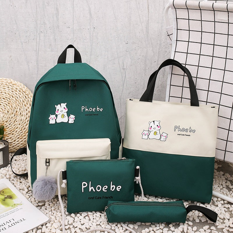 5-Piece Animal Motif Bag Set Kalsten