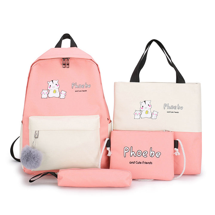 5-Piece Animal Motif Bag Set Kalsten