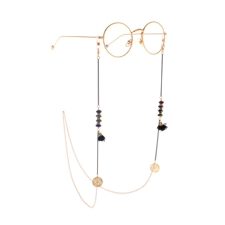 Fashionable Beaded Eyewear Holder Kalsten