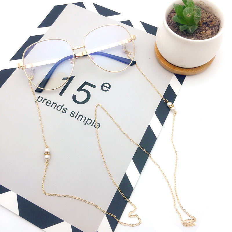 Premium Silver-Linked Eyewear Chain Kalsten