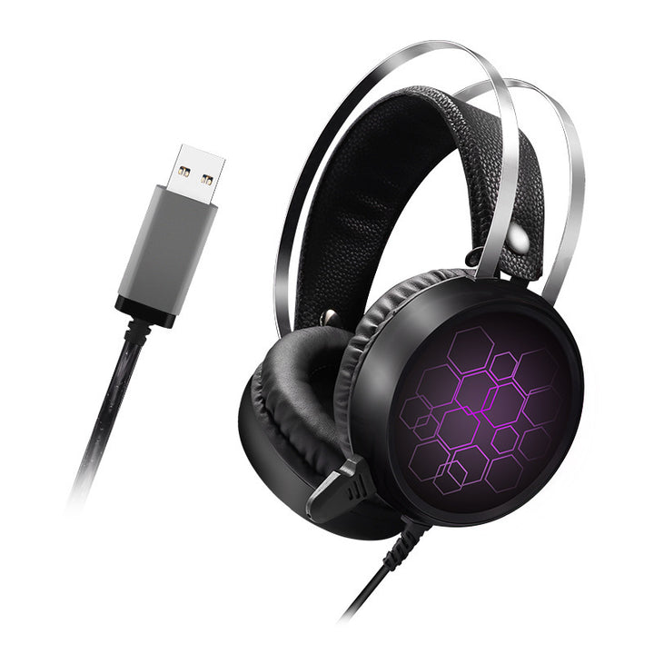 Gaming headset with noise cancelling and adjustable microphone Kalsten