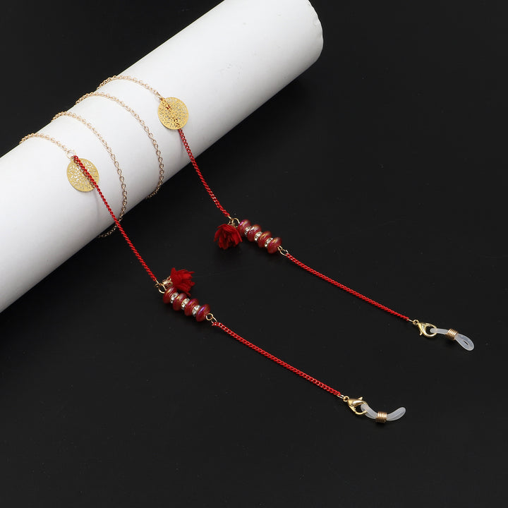 Fashionable Beaded Eyewear Holder Kalsten