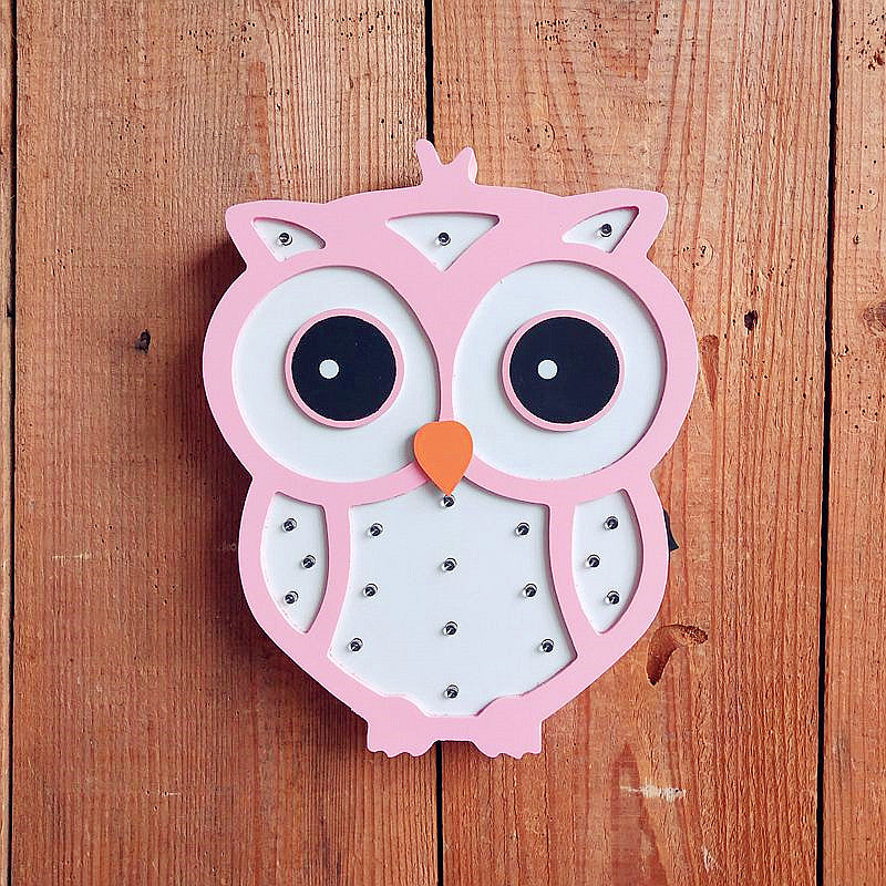 Decorative Owl Wall Lamp