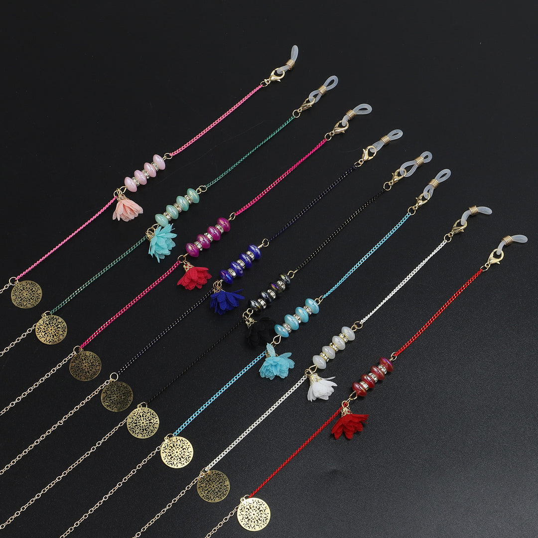 Fashionable Beaded Eyewear Holder Kalsten