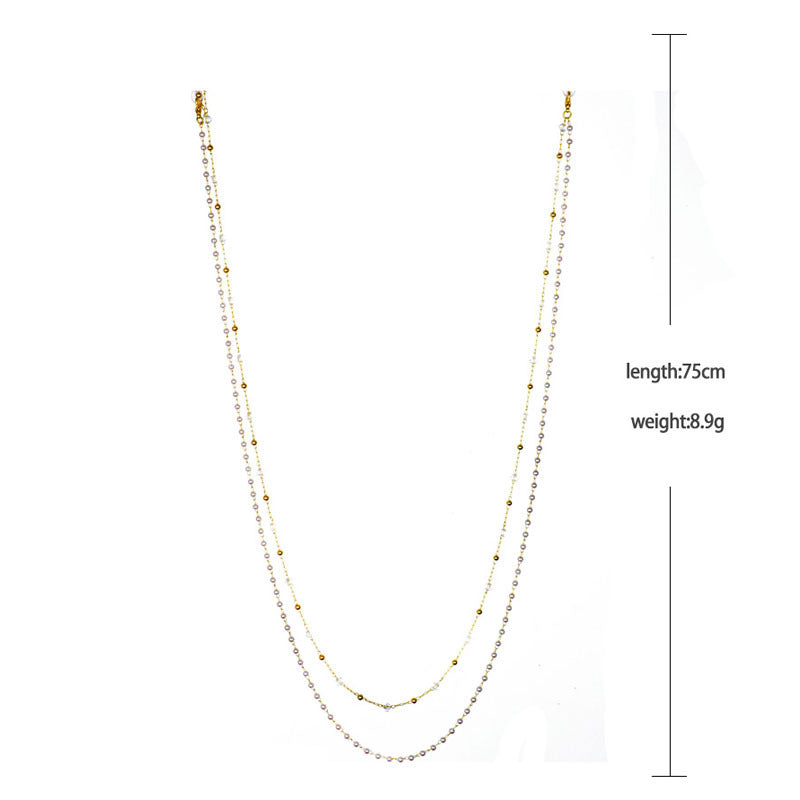 Chain-Linked Fashionable Eyewear Holder Kalsten