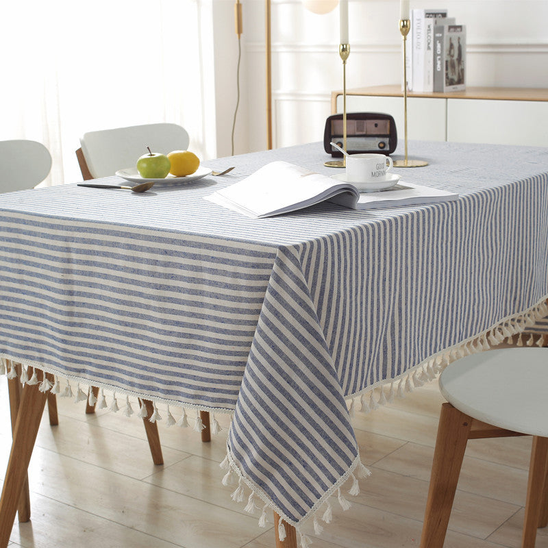 Striped Decorative Tablecloth