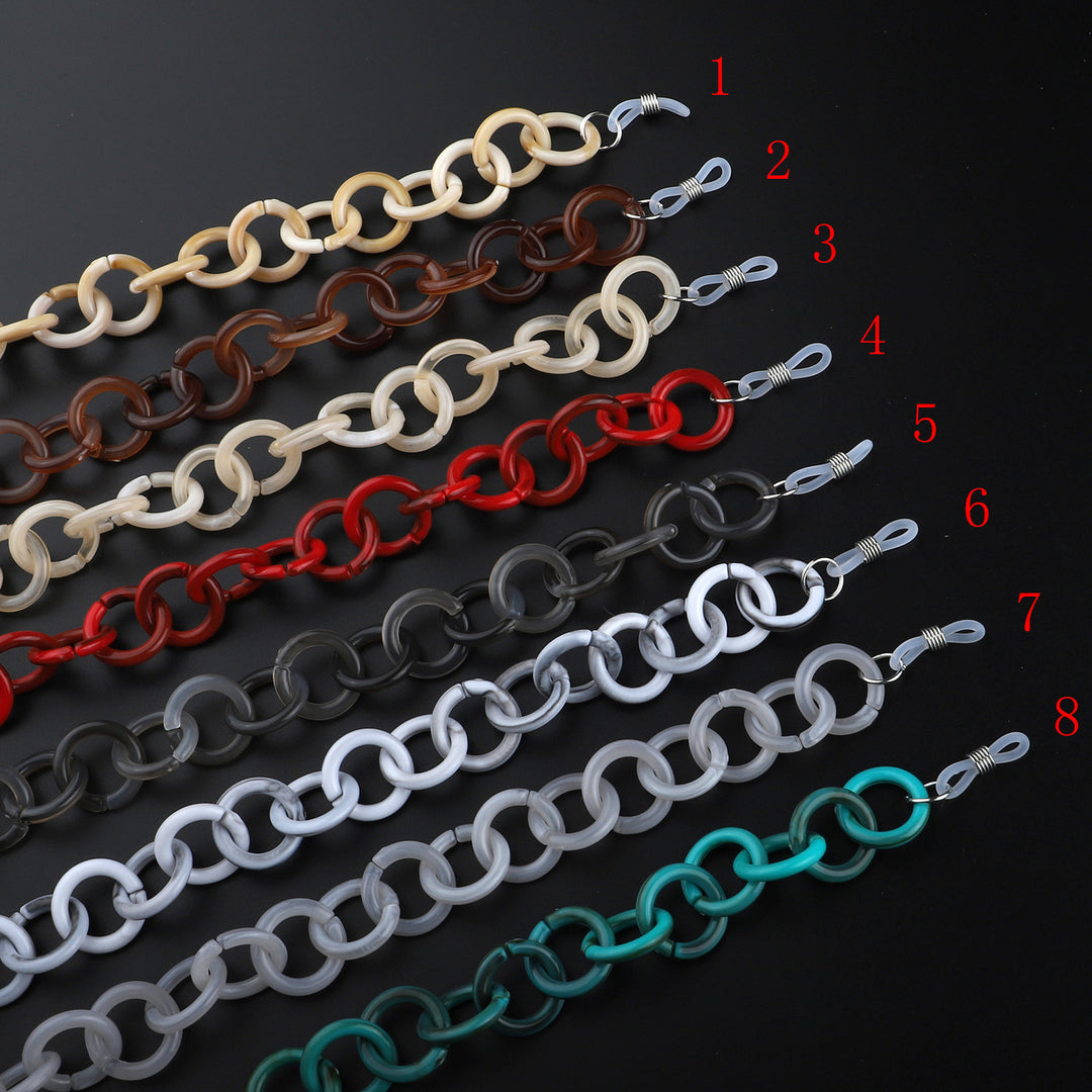 Trendy Acrylic Eyewear Chain Kalsten