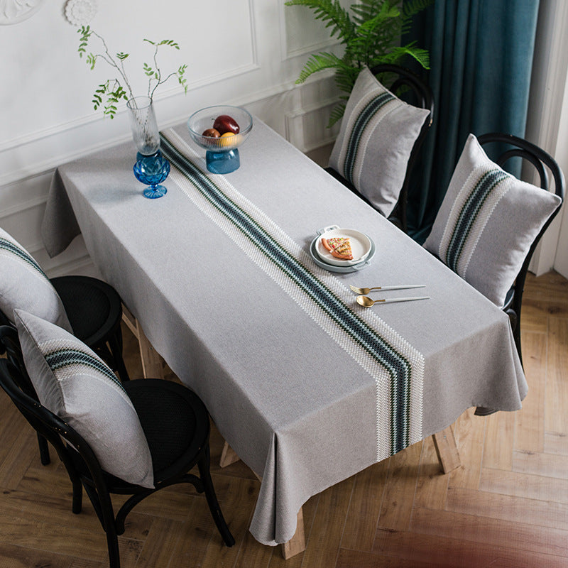 Elegant Striped Table Runner