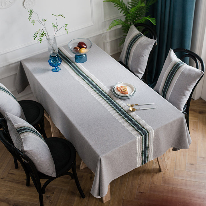 Elegant Striped Table Runner