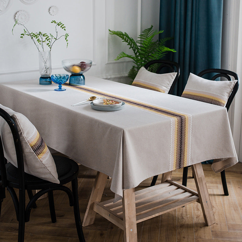 Elegant Striped Table Runner