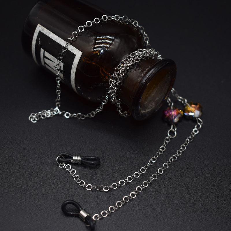 Elegant Gemstone Accented Eyewear Chain Kalsten